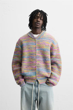 ZIP-UP KNIT JACKET - Zara фото 2