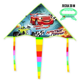 Воздушный змей «Крутые гонки» 70×105 см