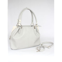 Сумка женская искусственная кожа ADEL-315/ММ, 1отд, плечевой ремень, серый/беж св флотер 259827