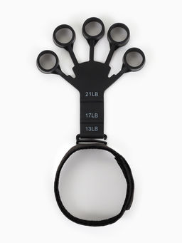 Массажёр силикон для пальцев рук с манжетом 9,5кг 8*14*2,8см чёрн ОТ