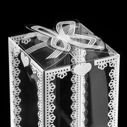 Цена за 5 шт. Складная коробка из PVC 12 х 7 х 7 см - UPAK LAND фото 3