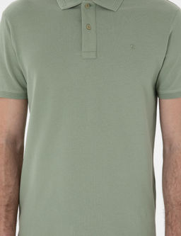 _a_la Ye_ili Slim Fit K_vr_lmaz Polo Yaka Basic Ti__rt - Pierre cardin фото 13