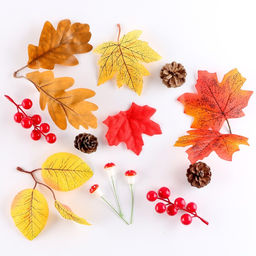 Набор для творчества Материалы для осенних поделок. Листья, шишки
