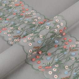 Кружево Gamma сетка 180 мм GCKM-180-03 на бобине 14 м 1 Турция экрю