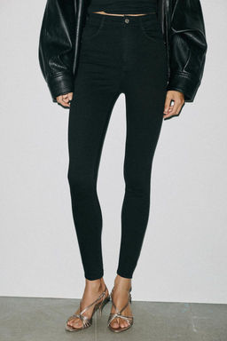 TRF HIGH-WAIST SKINNY JEANS - Zara фото 2