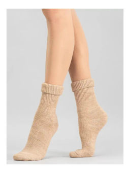 MINI INVERNO 3301 носки жен. 26% Шерсть, 62% Акрил, 10% Полиамид, 2% Эластан - beige