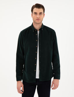 Ye_il Regular Fit Uzun Kollu G_mlek - Pierre cardin фото 3