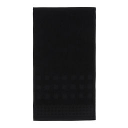 Полотенце махровое LoveLife Square 30х60 см, цвет чёрный, 100% хлопок, 380 гр/м2  фото 2