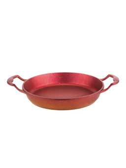 Омлетница без крышки 24х4,2 см (1,5 л) с АПП,цвет:красный/золотой,арт.2050-RD/GD-24.