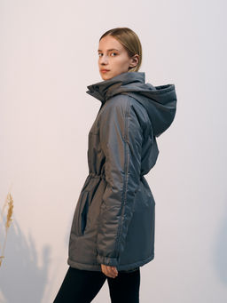 Куртка демисезонная "Нео" темно-серый