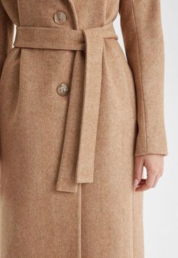 Пальто женское LA-201337-LС, 
светлый кэмел - Steinberg фото 3