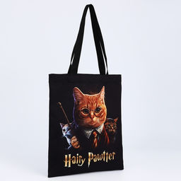 Сумка-шопер без застёжки, цвет чёрный - Nazamok фото 2