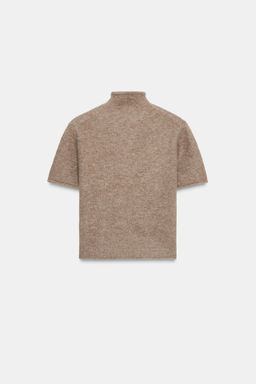 SOFT KNIT SHORT SLEEVE JUMPER - Zara фото 13