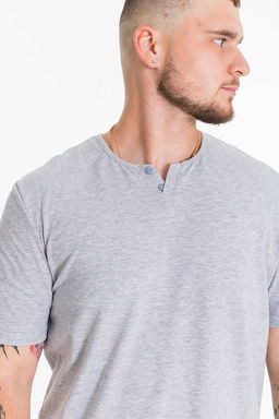 Футболка М125032а серый