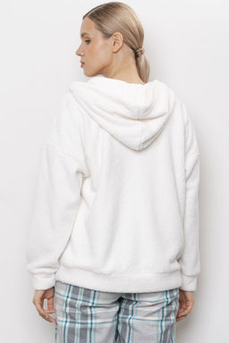 Куртка унисекс из теплой плюшевой ткани 6711U-35023.1H-121 - Almando melado фото 5