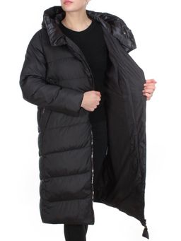 2118 BLACK Пальто зимнее женское MELISACITI (200 гр. холлофайбера) - Fashion фото 6