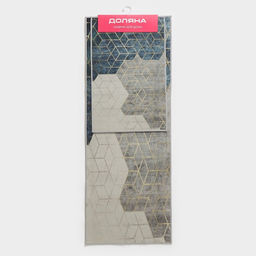 Коврики для дома Доляна Галилео, 2 шт: 45?120 см, 40?60 см, цвет МИКС  фото 7