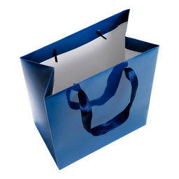 Цена за 2 шт. Пакет подарочный ламинированный «Синий», 18×23×10 см
