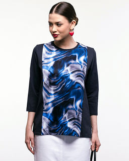 авторский лонгслив Футер 2-х нитка - Elena sorti фото 2