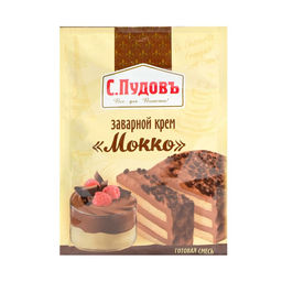 Цена за 2 шт. Заварной крем «С. Пудовъ», Мокко, 130 г