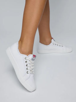 Кеды жен., белые, текс 7025-5 - S&I фото 3