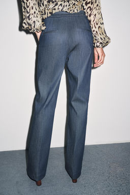 ZW COLLECTION MINIMALIST TROUSERS - Zara фото 3