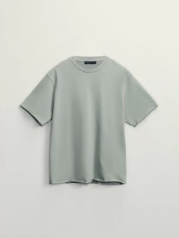 Футболка из плотного хлопка / Zarina фото 7