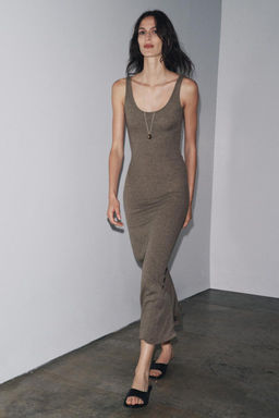 LONG STRAPPY DRESS - Zara фото 2