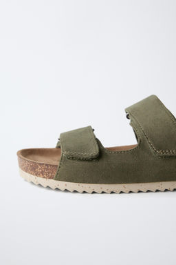 SANDALIA HEBILLAS / Verde Caqui - Zara фото 6
