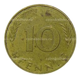 10 пфеннигов 1979 года J Германия