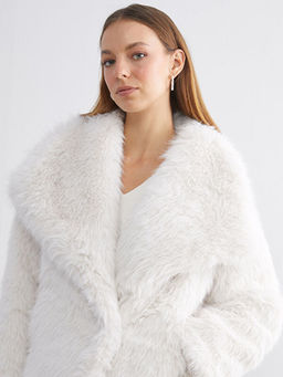 Ceket Yaka Oversize Kad?n K?rk Mont