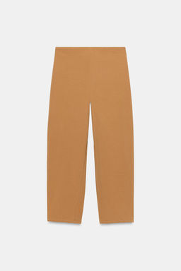PANTAL?N CARROT INTERLOCK / Camel medio - Zara фото 5