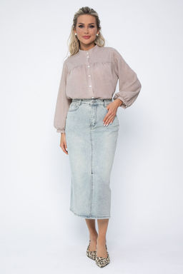 Юбка Мюнхен (голубо-зеленая) Ю13644-4М - Lt collection фото 6