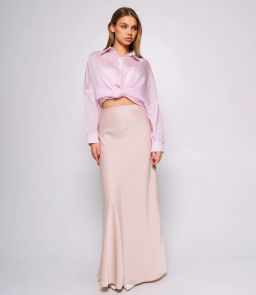 Юбка #КТ2113 (2)-1, бежевый