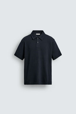 POLO ESTRUCTURA WAFFLE / Marino - Zara фото 6