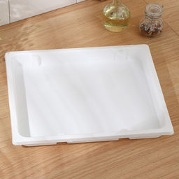 Поднос для заморозки Альтернатива, пластик, 36×31×3.5 см, белый