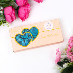 Мыльные розы, синие, набор 10 шт. - SB BEAUTY фото 6