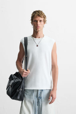 IRREGULAR KNIT TANK TOP - Zara фото 2