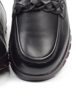 03-5913 BLACK Полуботинки женские (натуральная кожа)