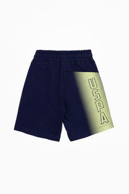 Детские темно-синие вязаные шорты Неожиданная скидка в корзине - U.s. polo assn фото 2