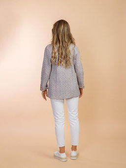 Жакет двухсторонний стеганый №24-900-110 (Лето-2024)