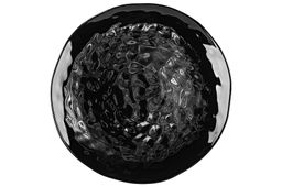 Тарелка 25,8*25,8*2 см Консонанс черная глянец - Elan gallery фото 4