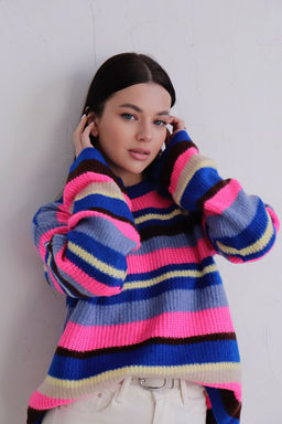 11191 Джемпер в полоску - Martichelli фото 6