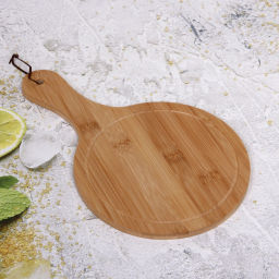 Доска бамбуковая для подачи и сервировки "SHEF" 20*32см