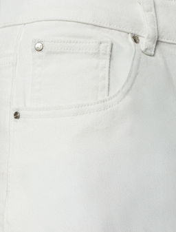 Шорты из эластичного денима - Vilatte фото 3