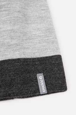 КВ 20177/21ш/св.серый меланж,серый шапка дет