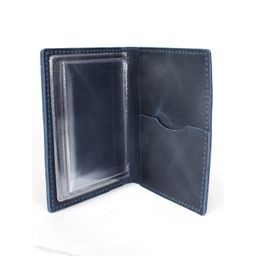 Обложка для автодокументов Croco-АВ-1107 н/к, синий пулл-ап (85) 245251  фото 3