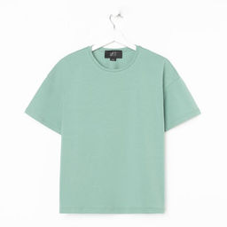 Футболка женская MIST basic, S-M, зелёный
