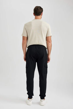 Спортивные штаны с эластичными штанинами и карманами-карго стандартного кроя - Defacto фото 6