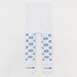 Колготки Крошка Я «Облачка», цвет белый, рост 86-92 см